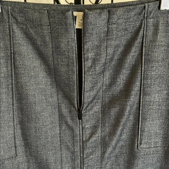 Halogen Charcoal Pencil Skirt - Picture 3 of 6
